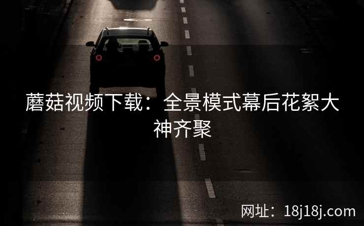 蘑菇视频下载:全景模式幕后花絮大神齐聚